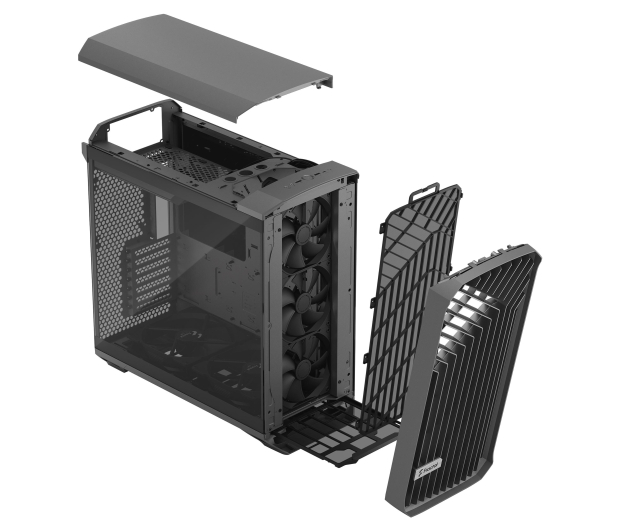 Fractal Design Torrent TG Szara Light Tint - 674934 - zdjęcie 8